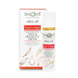 Anti-Wrinkle Cream Aphrodite Vegan Collagen Ultra Firm & Tone Neck & Decollete Cream