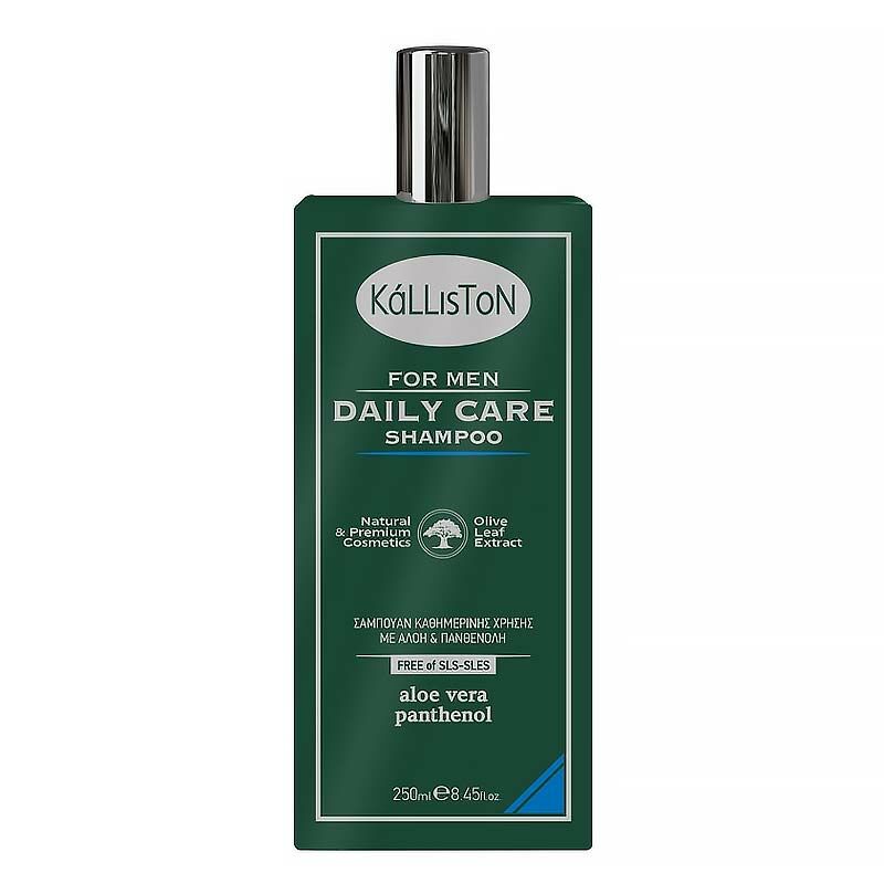 The Olive Tree Men Care Kalliston For Men Daily Care Shampoo with Aloe & Panthenol