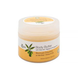 The Olive Tree Body Butter Rizes Crete Body Butter with Olive Oil papaya & pomegranate