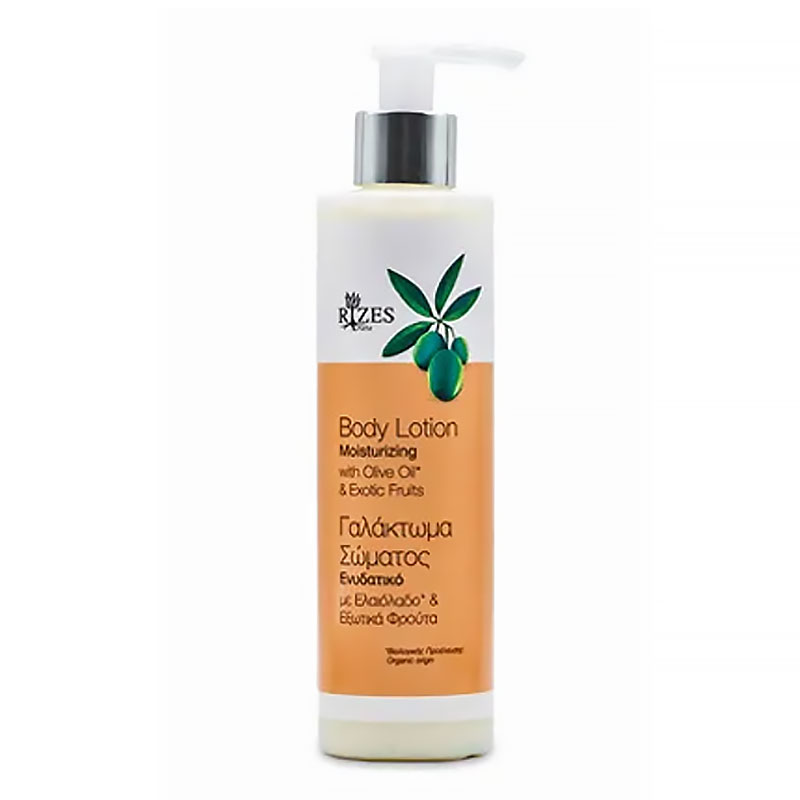 The Olive Tree Body Care Rizes Crete Moisturizing Body Lotion with Olive Oil* & Exotic Fruits