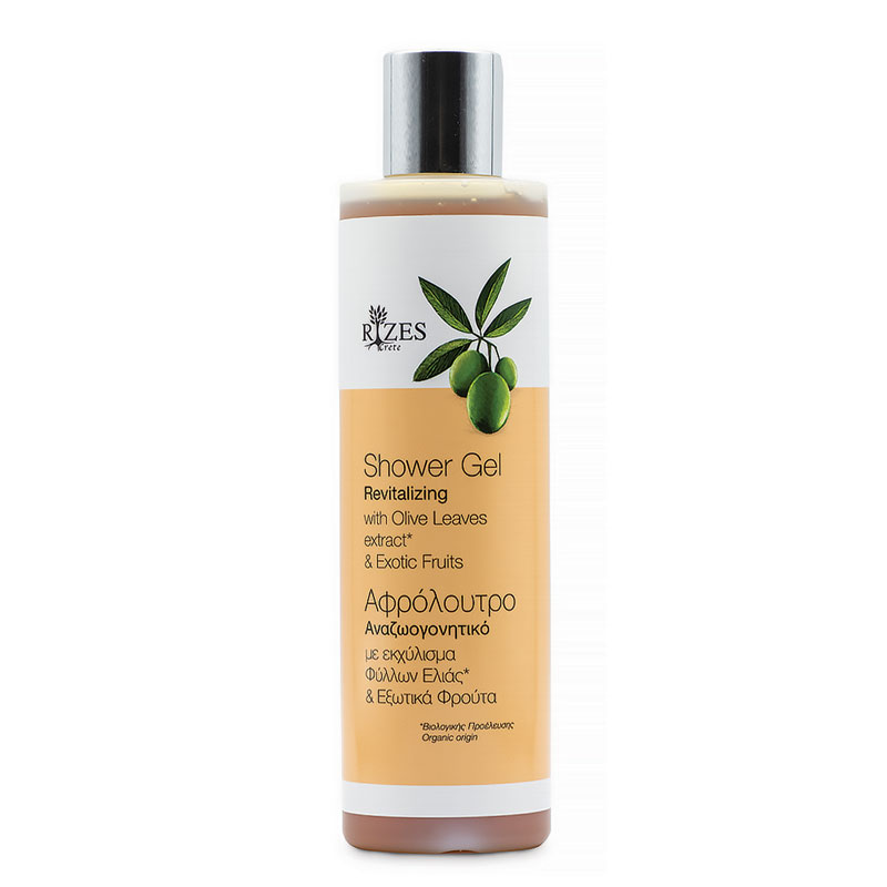 Body Care Rizes Crete Revitalizing Shower Gel with Olive Oil & Exotic Fruits