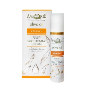 The Olive Tree Brightening Cream Aphrodite Vitamin C Radiance Boost Brightening Cream