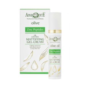 The Olive Tree Face Care Aphrodite Zinc Peptides Oil Control Mattifying Gel-Cream