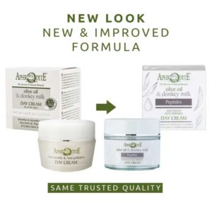 The Olive Tree Face Care Aphrodite Olive Oil & Donkey Milk Peptides Advanced Anti-Wrinkle Day Cream