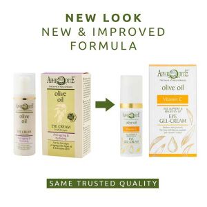 The Olive Tree Eye Care Aphrodite Vitamin C Age Support & Brighten Up Eye Gel-Cream