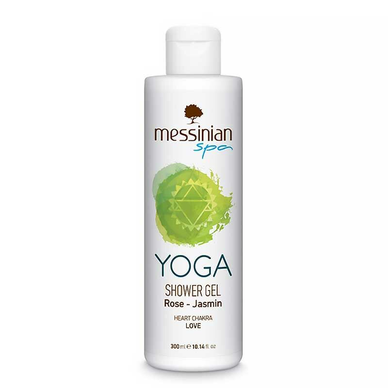 The Olive Tree Body Care Messinian Spa Shower Gel Yoga Rose & Jasmin – 300ml