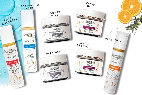 The Olive Tree Face Care Aphrodite Olive Oil & Donkey Milk Peptides Advanced Anti-Wrinkle Day Cream