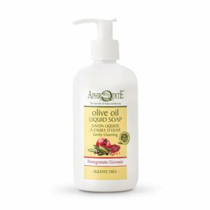 The Olive Tree Hand Liquid Soap Aphrodite Olive Oil Liquid Soap Pomegranate